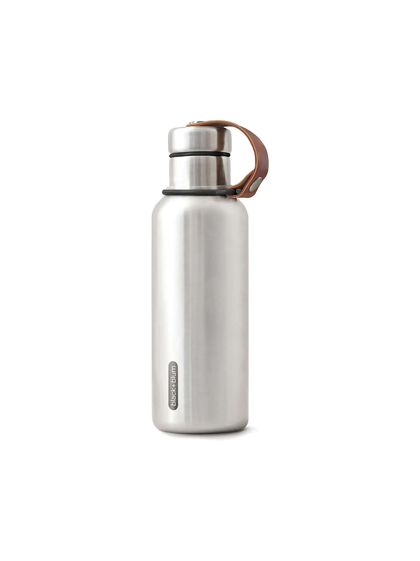 BLACK+BLUM | Isolierflasche 0,5l Schwarz/Edelstahl | 